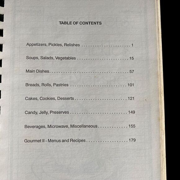 Vtg Cookbook by The Memorial Woman's Club Houston Texas 1992 Spiral 276 Pages - Picture 4 of 8